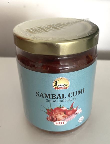 Sambal Cumi Nesia Squid Chili Sauce 220 G Warindo